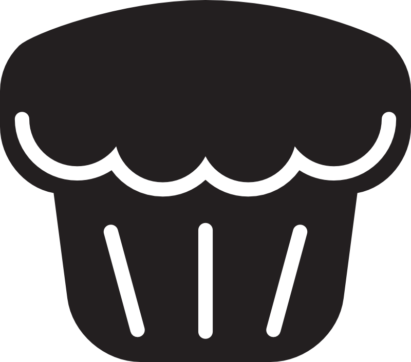 Clipart - Kitchen Icon - Muffin