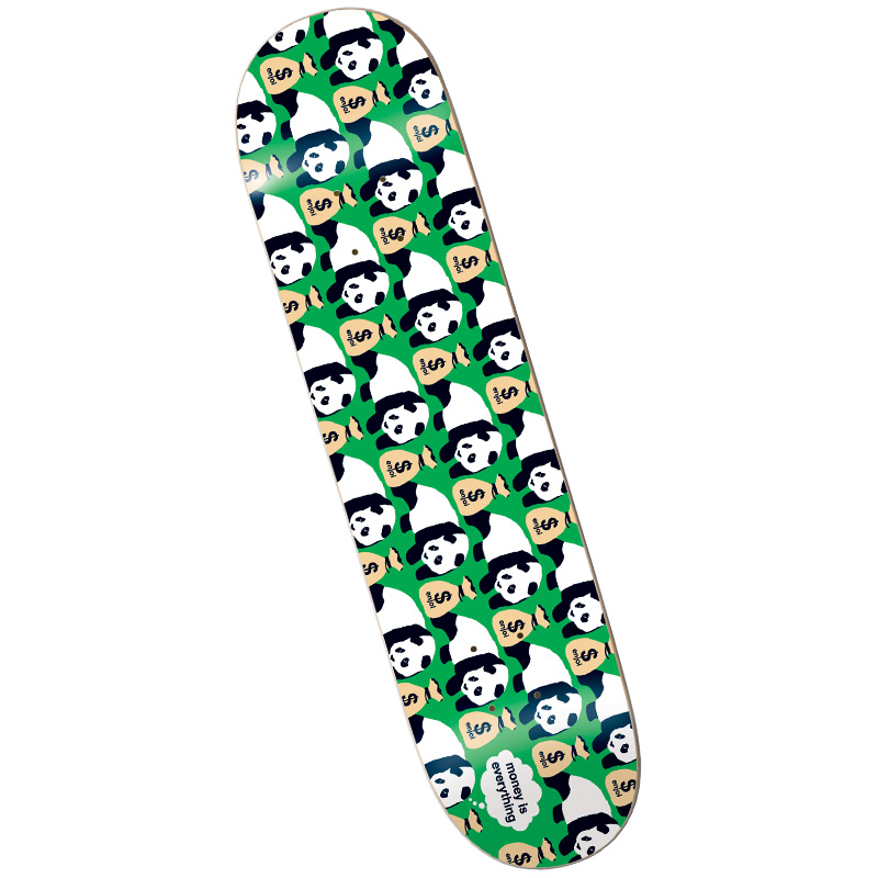 Enjoi Panda Skateboarding Logo Tattoo