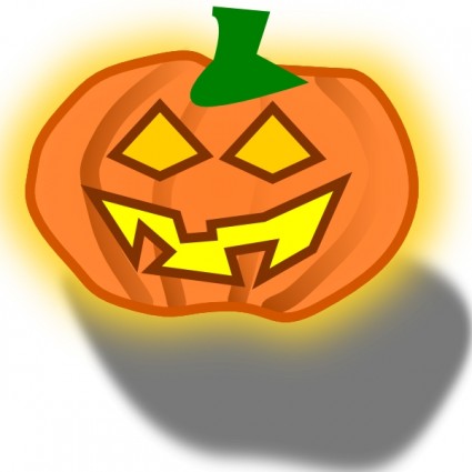 Decorated Sad Pumpkin clip art Vector clip art - Free vector for ...
