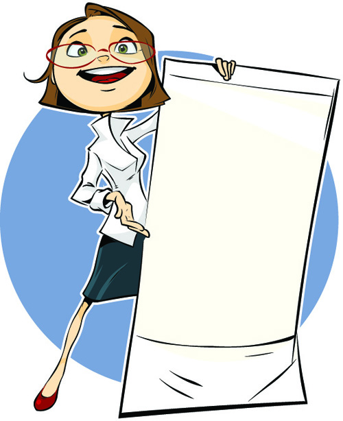 Set of business woman image vector 01 – Over millions vectors ...