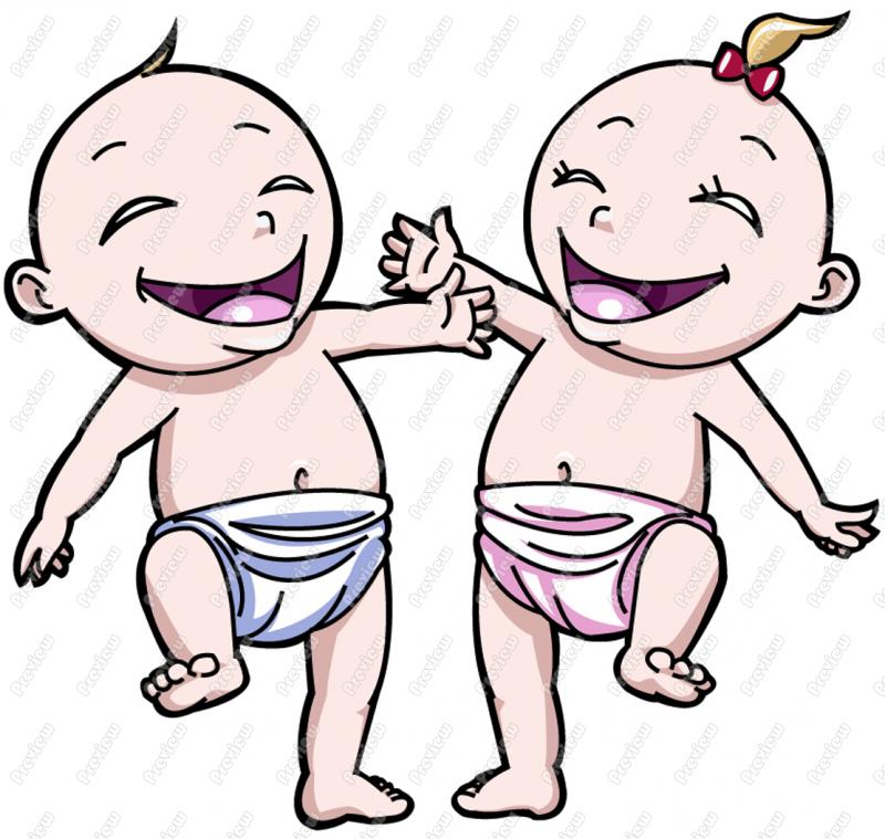 Cartoon Baby Boy And Girl Images & Pictures - Becuo