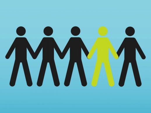 People Holding Hands Vector - AI PDF - Free Graphics download