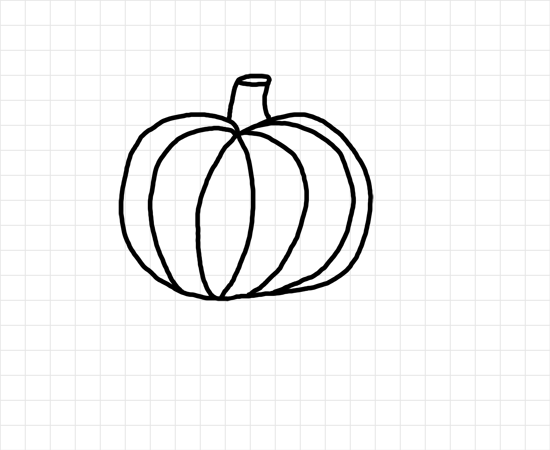 How to Draw a Halloween Pumpkin