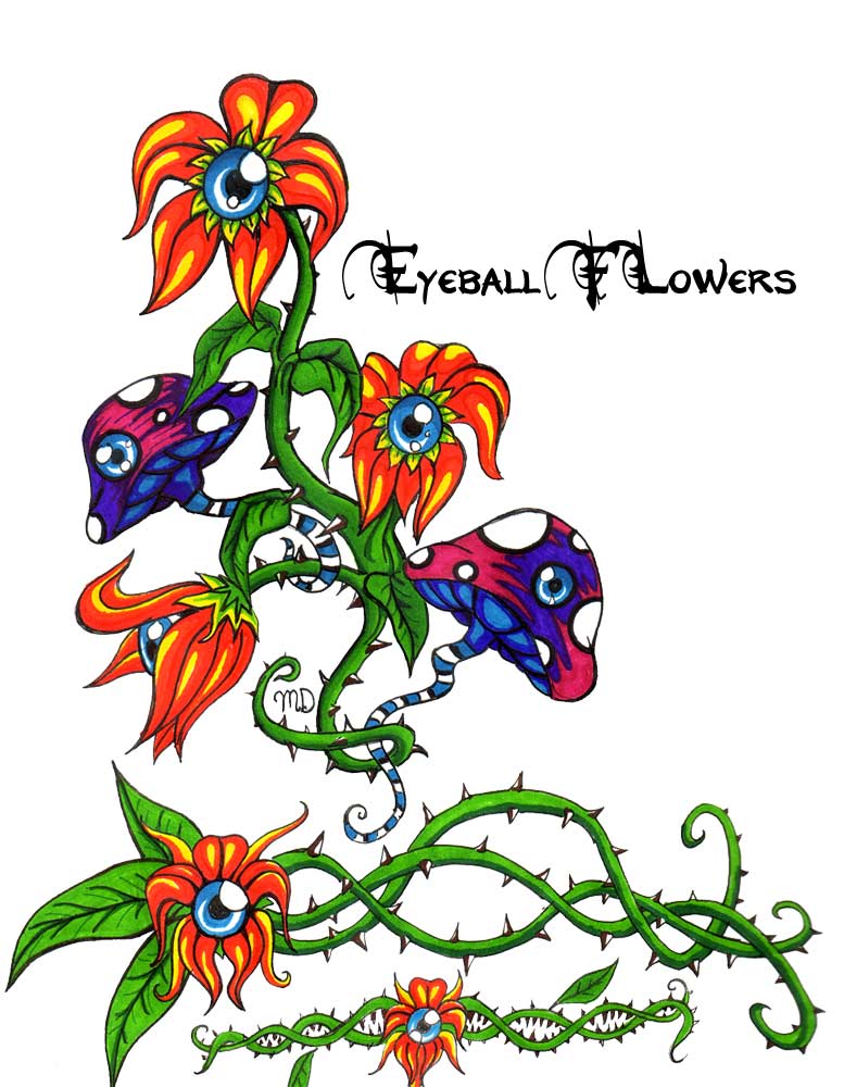 deviantART: More Like Peaceshroom Tat Colored by MelissaDalton