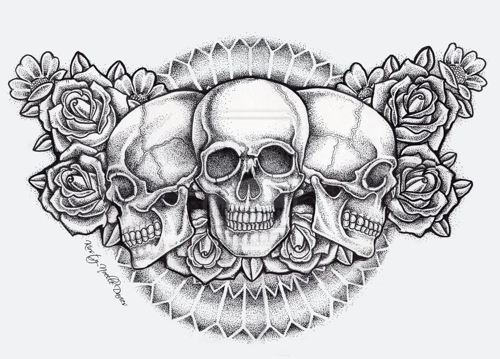 Other Skull Tattoo Sheet - Best Tattoo Ideas