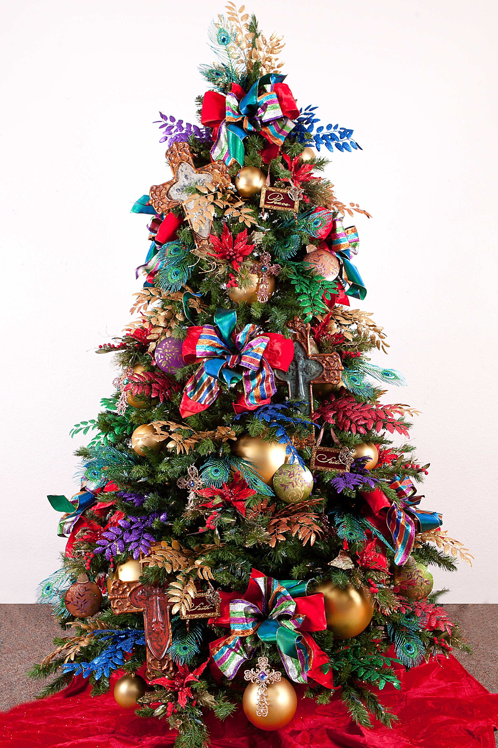 awesome Blue Xmas Tree Decorations : Furniture - virtuallycheap.com
