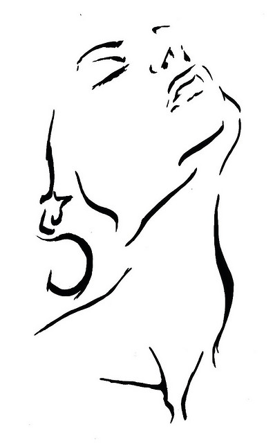 Line Drawing Woman - ClipArt Best