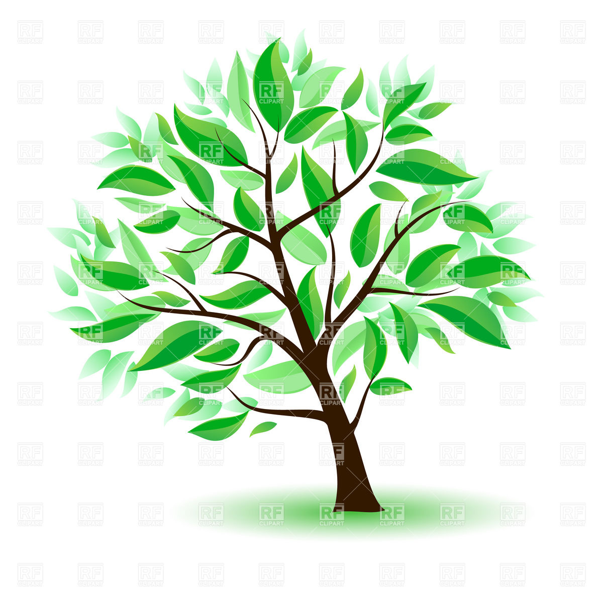 Chunky Tree Branch Clipart