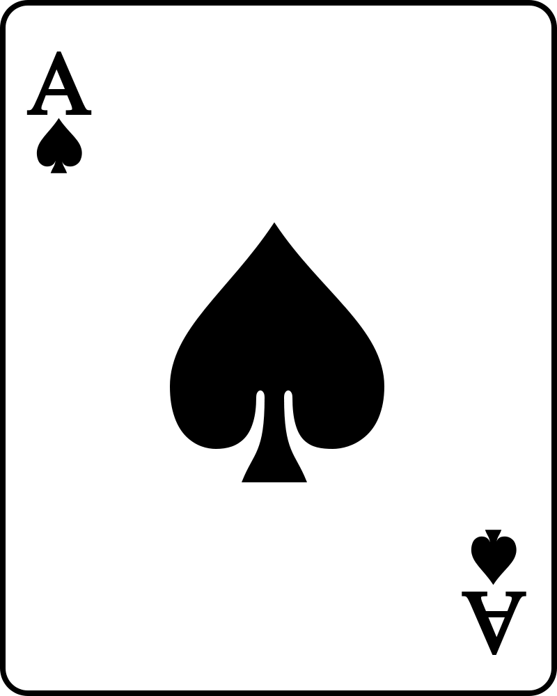 Ace Card Symbol