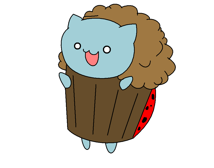 Catbug muffin by MagicalPouchOfMagic on deviantART