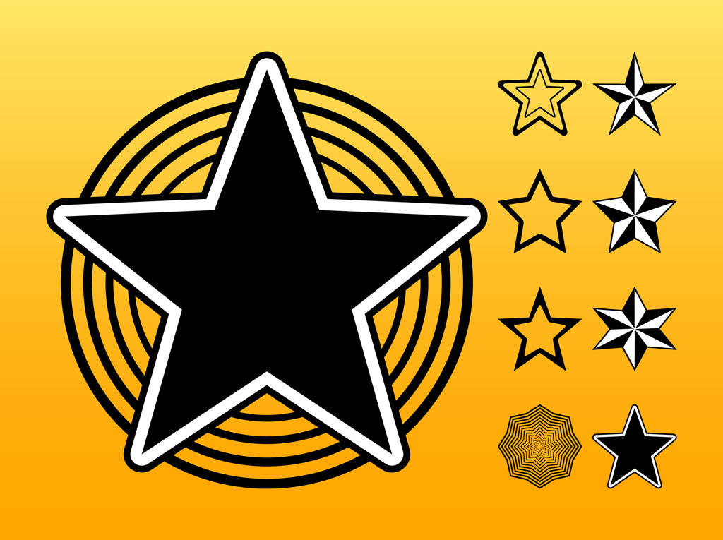 Stars Graphics Set