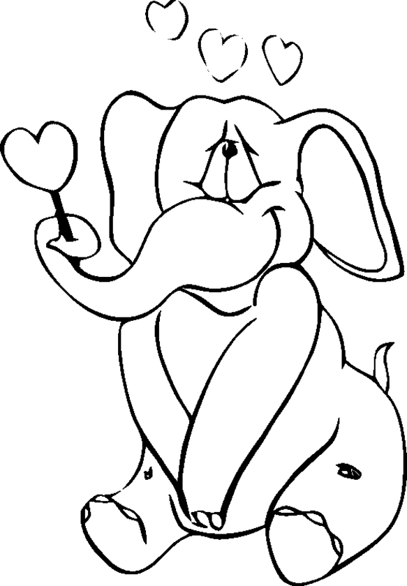 colorwithfun.com - Valentine Kids Coloring Pages For Kids