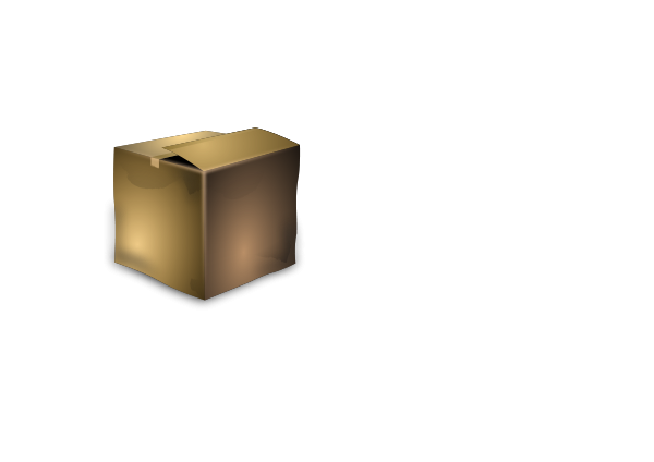 Cardboard Box SVG Vector file, vector clip art svg file - ClipartsFree