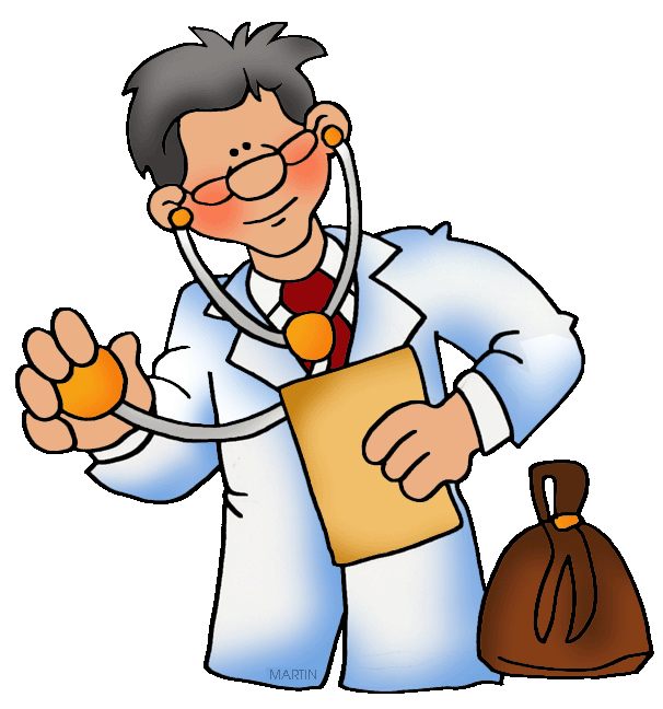 Free Occupations Clip Art by Phillip Martin, Doctor