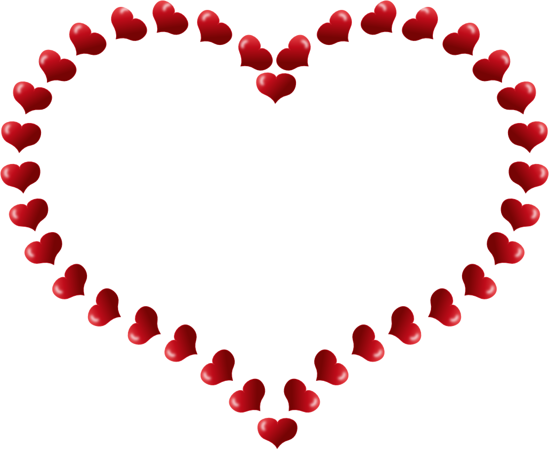 Heart Shaped Border Little Hearts Coloring Book Colouring Sheet ...