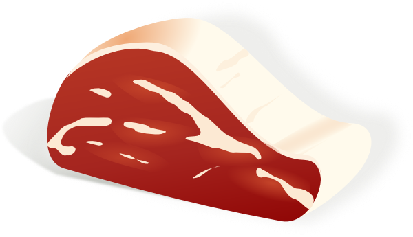 Meat clip art - vector clip art online, royalty free & public domain