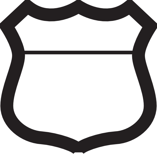 Blank Highway Shield Clip Art Vector Online Royalty Free - ClipArt ...
