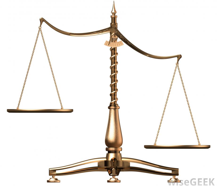 What Are the Scales of Justice? (with pictures)