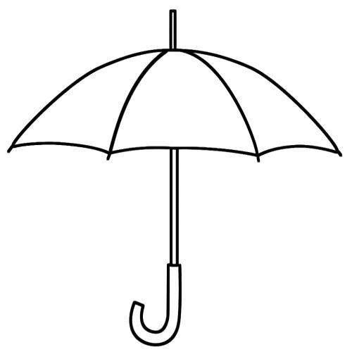 Printable Coloring Pages Of Umbrella To Color - Umbrella Day ...