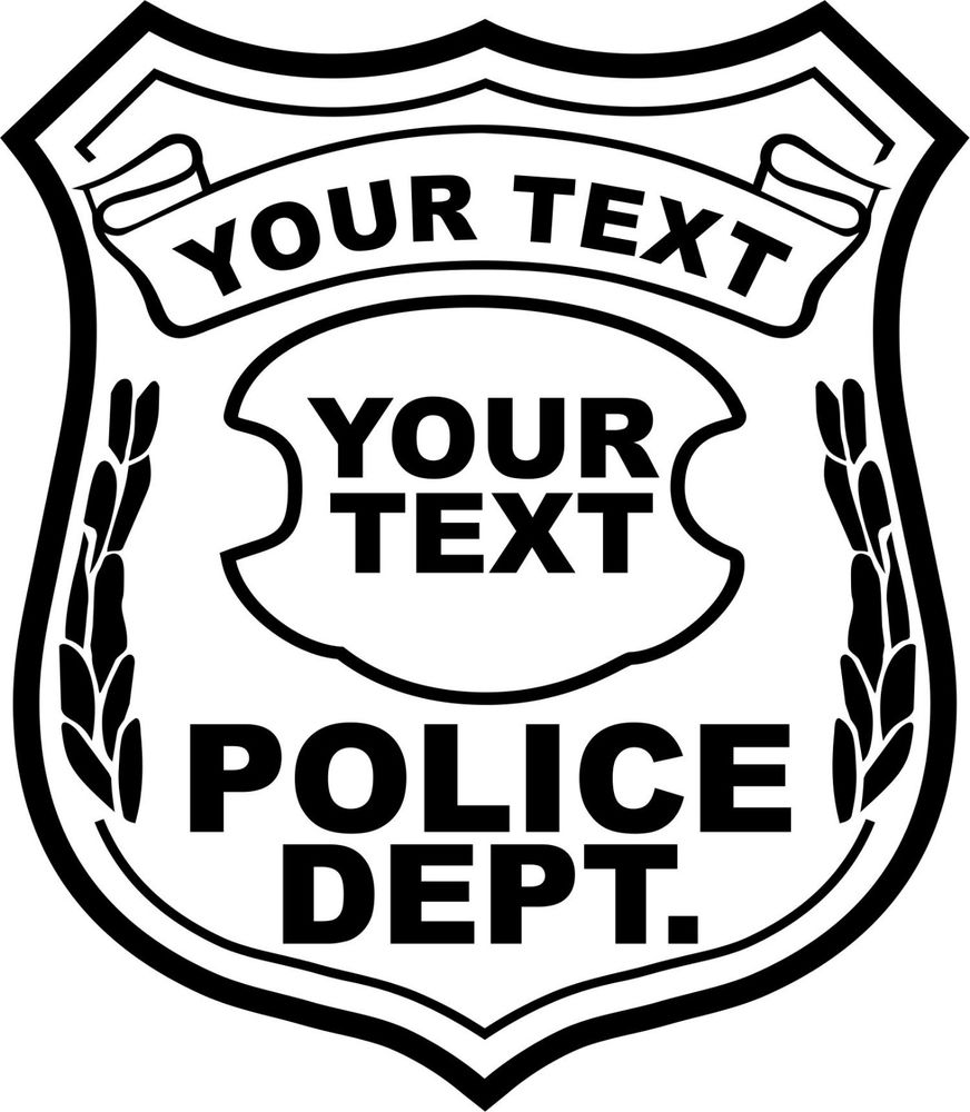 Police Badge Stickers images