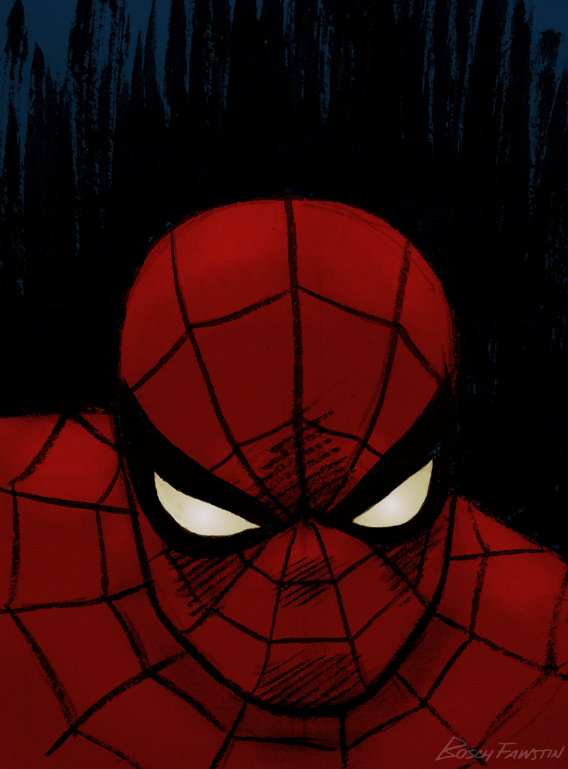 Bosch Fawstin: Spider-Man's Mask