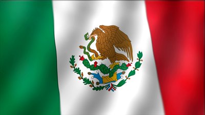 Mexico - Detail Of Waving Flag Stock Footage Video 781246 ...