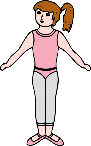 A Girl Cartoon Body - ClipArt Best