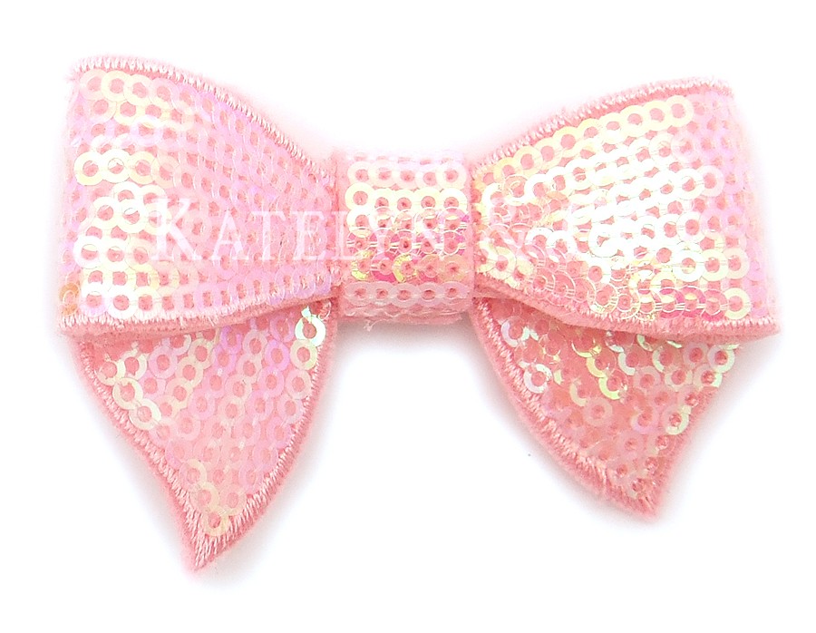 Pink Glitter Bow - Katelyn Bows
