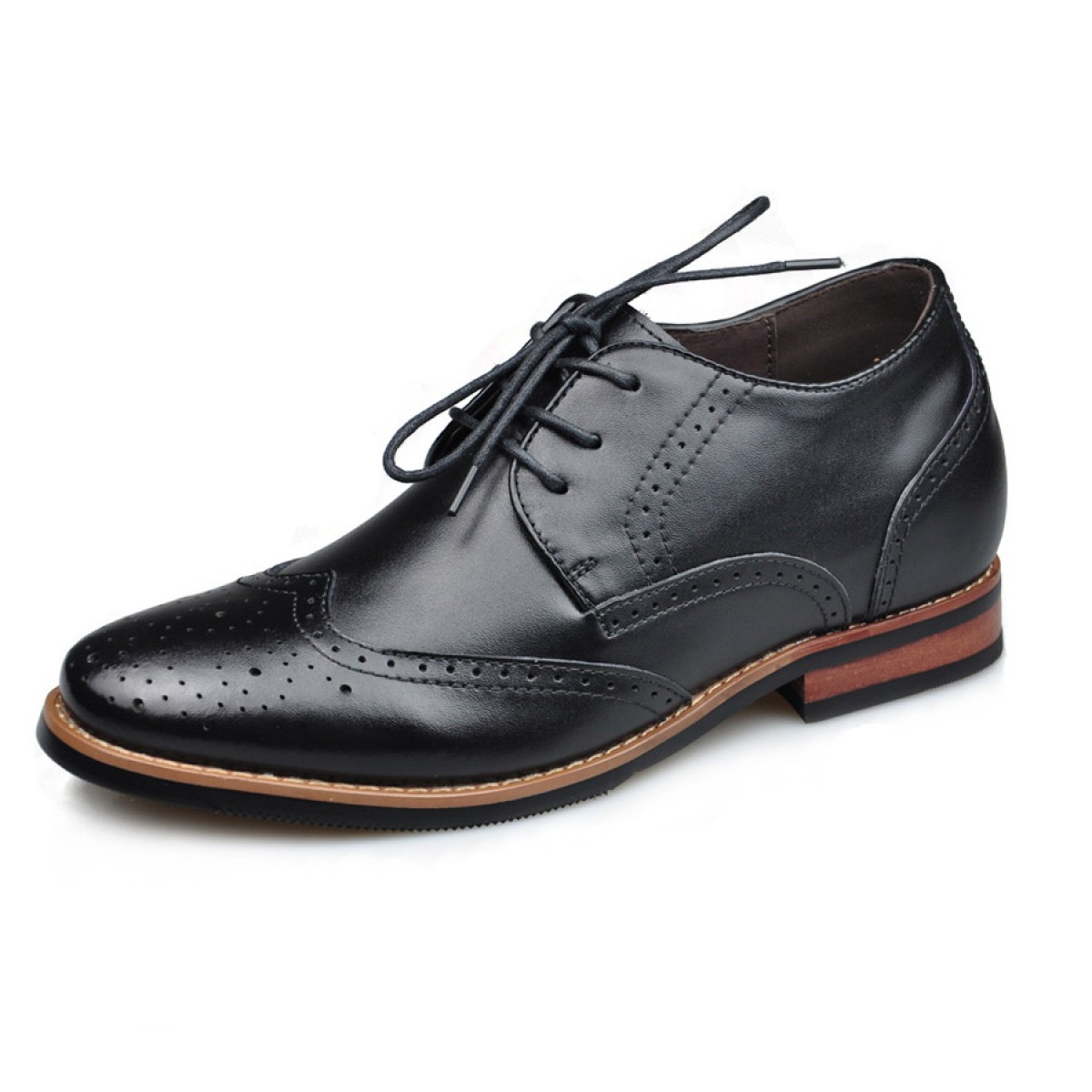 Elevator Shoes Men Height Increasing Shoe Gain Taller for Short People