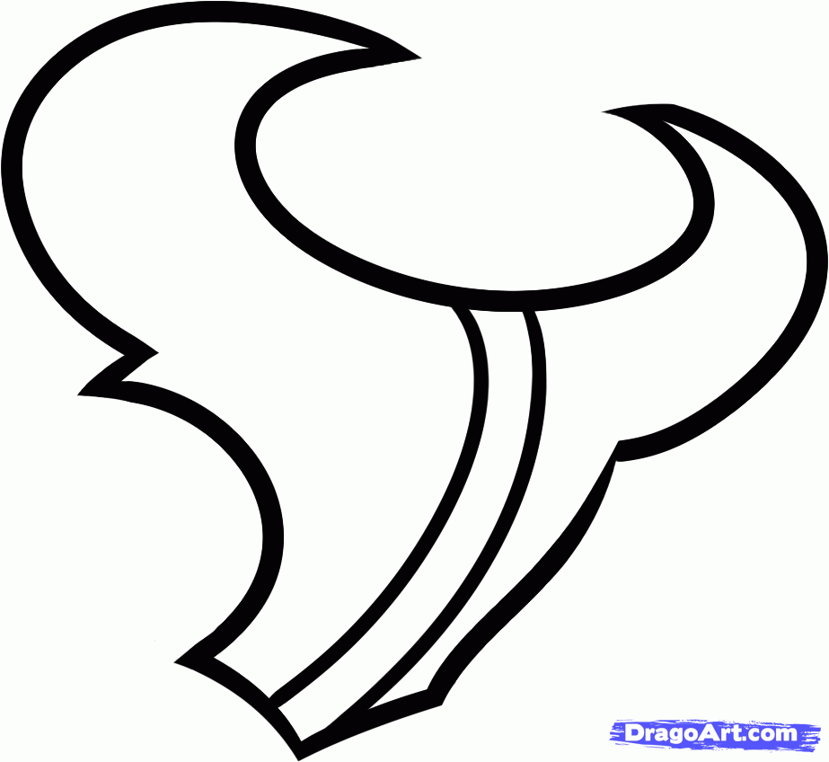 texans+football+logo | How to Draw the Houston Texans, Step by ...