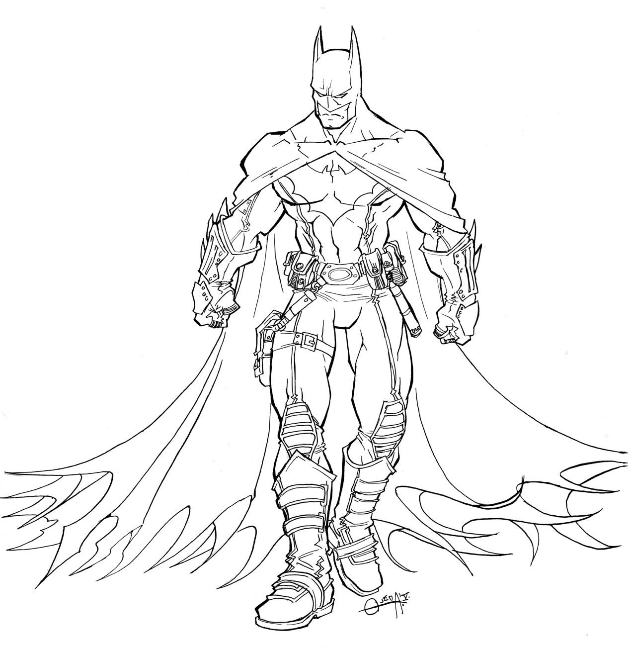 Batman-Coloring-Pages-For-Kids ...