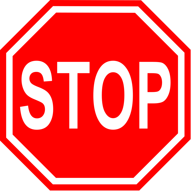 Stop Sign Clip Art Borders