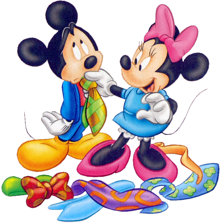 Mickey & Minnie Clipart