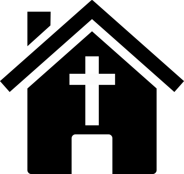 Church Clipart Black And White - ClipArt Best