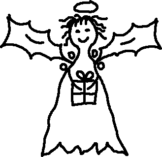 Angel Outlines - ClipArt Best