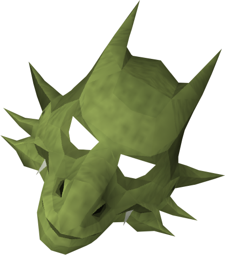 Image - Green dragon mask detail.png - The RuneScape Wiki