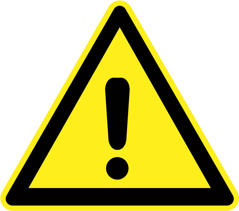 Hazard Sign Clip Art