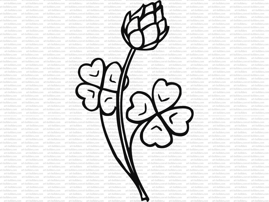 Art-Shop at Art-Builders.com. Flowers: clipart clip art black and ...
