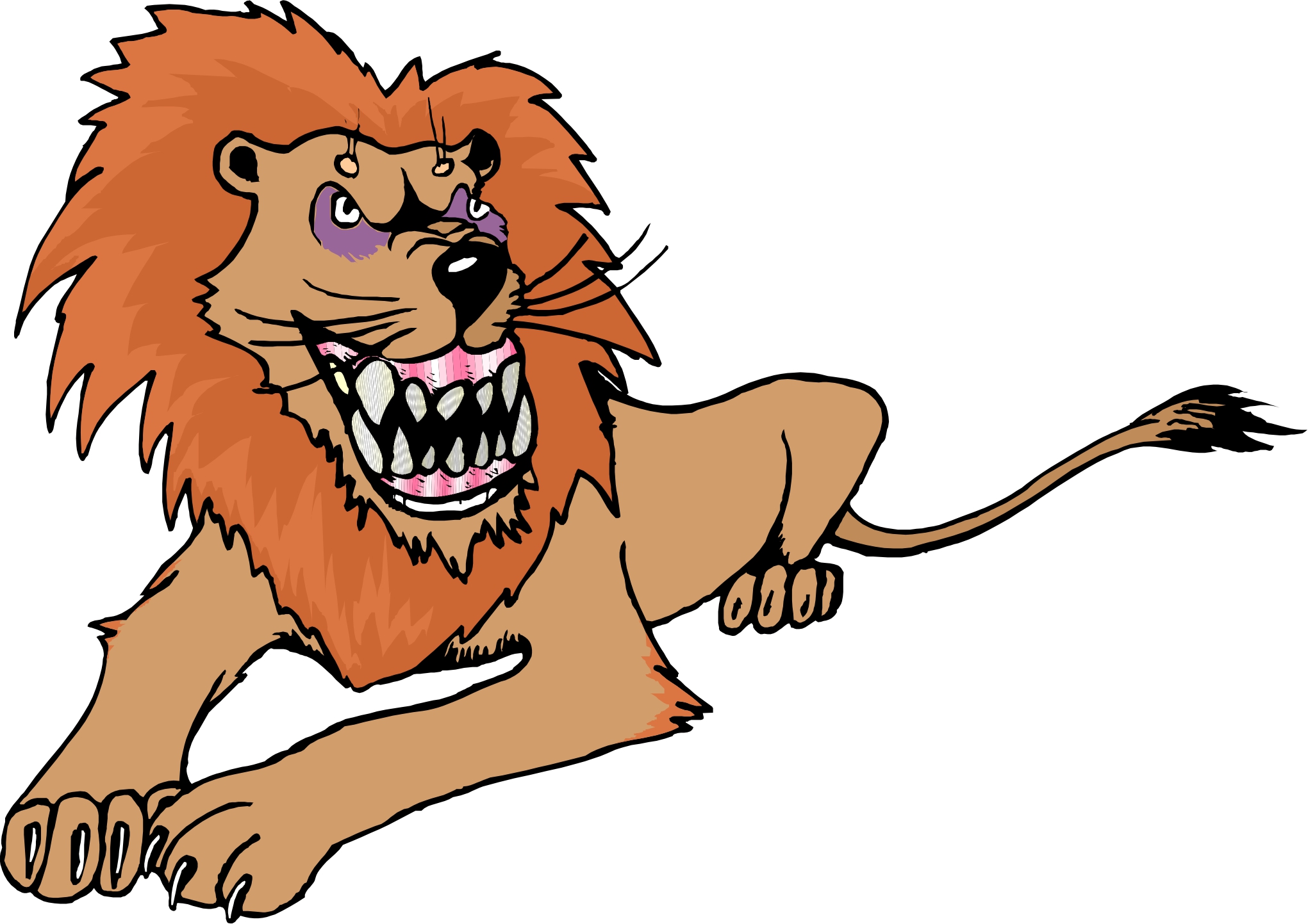 Fierce Lion Clipart | Clipart Panda - Free Clipart Images