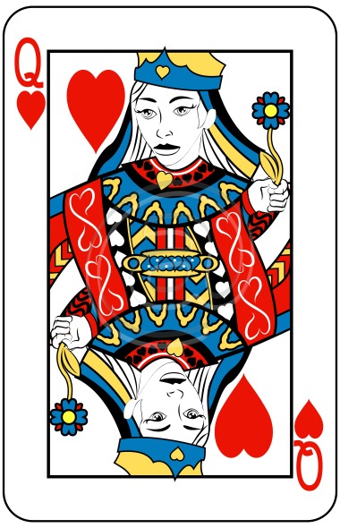 Queen Of Hearts Clip Art - ClipArt Best