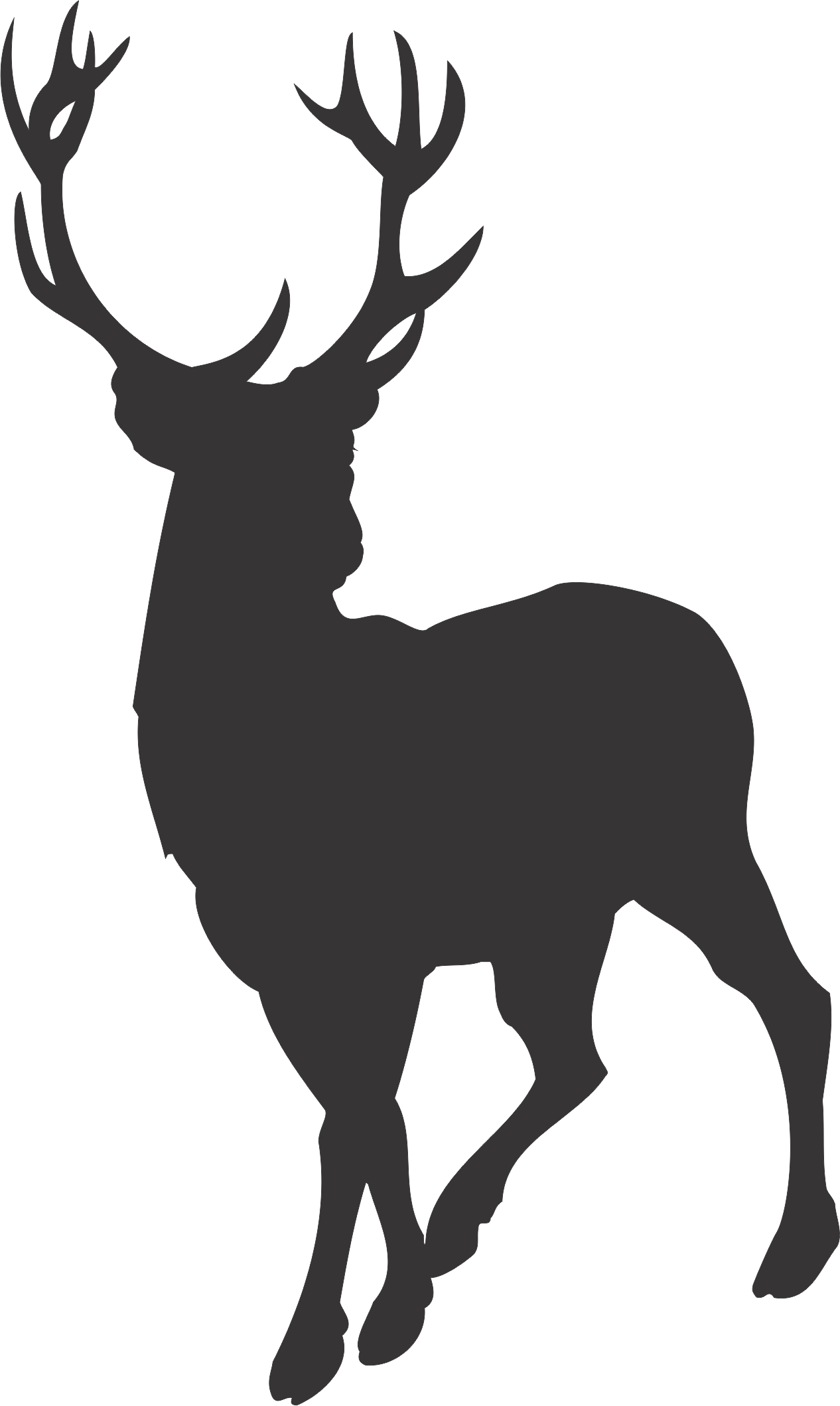 Images For > Deer Silhouette