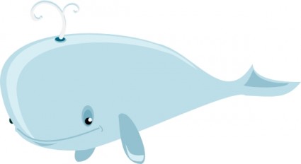 Cartoon Whale clip art Vector clip art - Free vector for free ...
