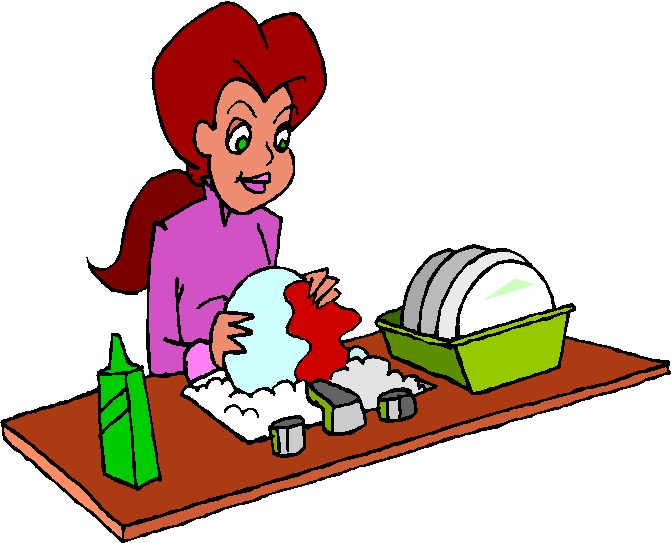 Clip Art - Clip art washing up 935766