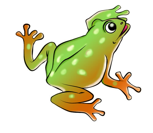 Pix For > Frogs Clipart
