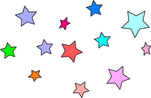 Star Cluster clip art - vector clip art online, royalty free ...