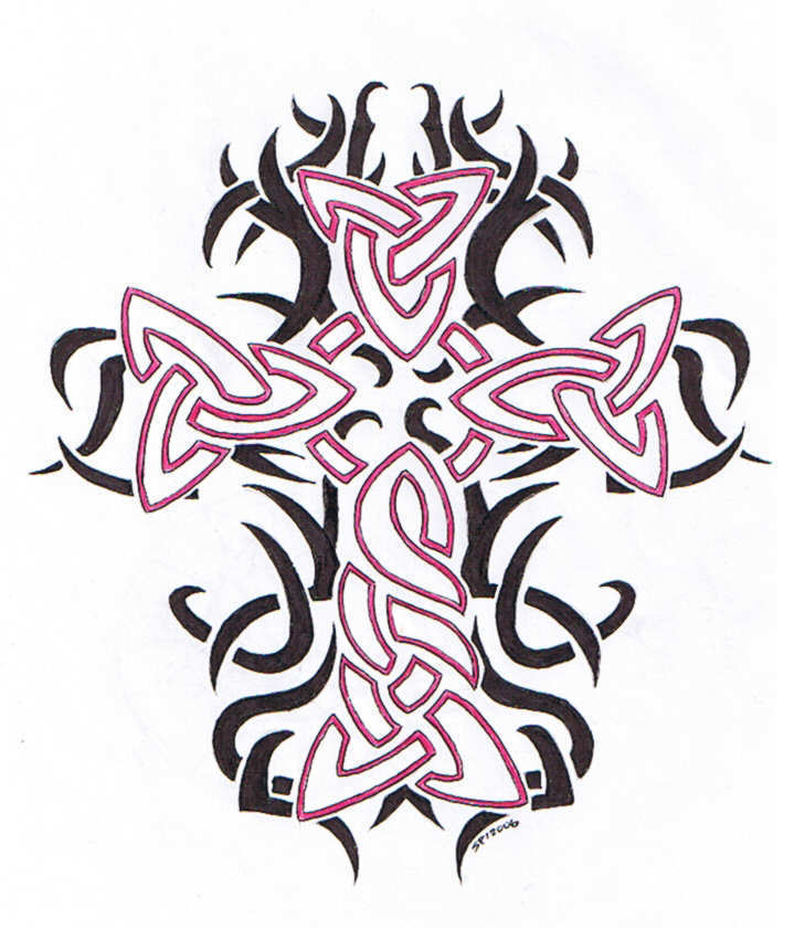 Free Tattoo Crosses Designs, Nice Free Tattoo Crosses Designs ...