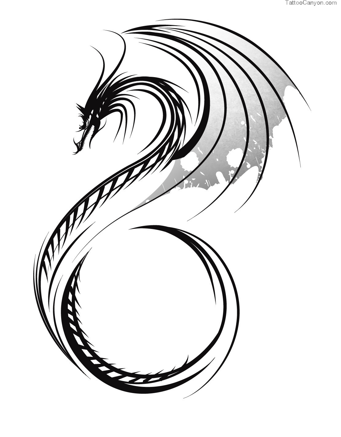 Showing Dragon Tattoo Images Free Download | imagebasket.net