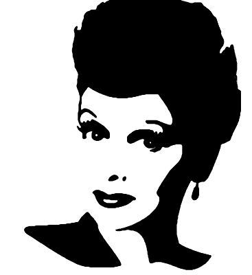 Any lucille ball stencils? - IMAGE REPRODUCTION TECHNIQUES