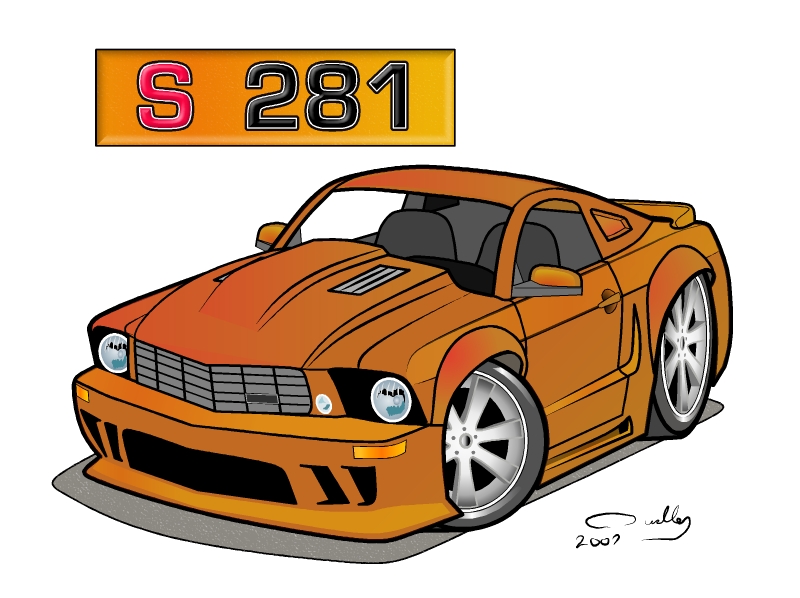 CAR-toon for the SCOA club magazine - The Mustang Source - Ford ...