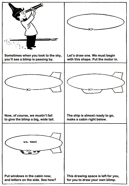 How to Draw a Blimp | Purple Kitty